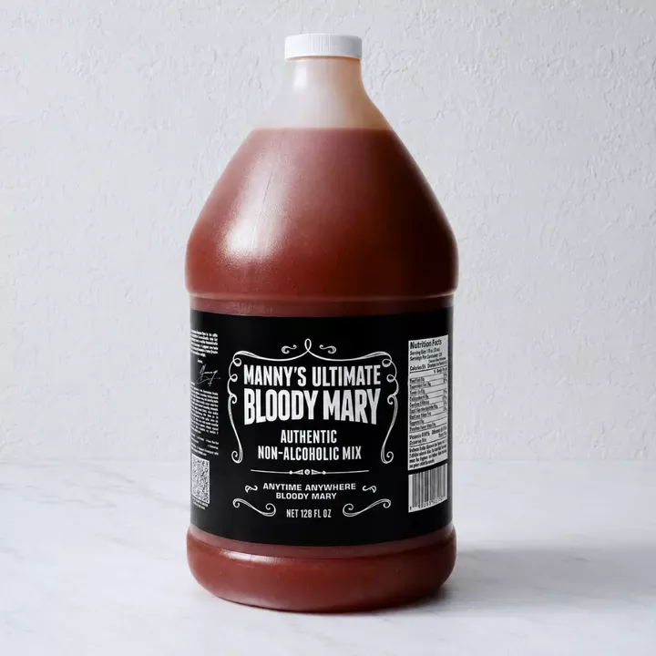1 Gallon Manny's Bloody Mary Authentic Non-Alcoholic Mix