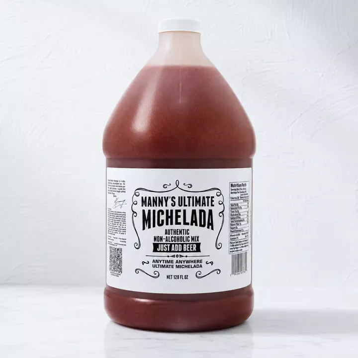 1 Gallon Manny's Michelada Authentic Non-Alcoholic Mix