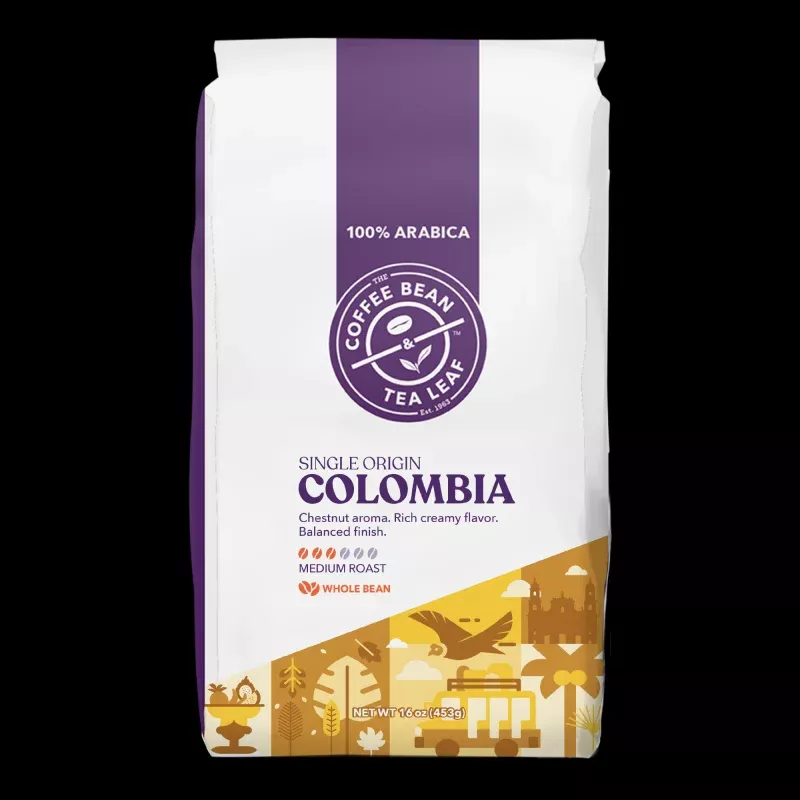 1 lb Colombia Single Origin|1lb Bag Whole Bean