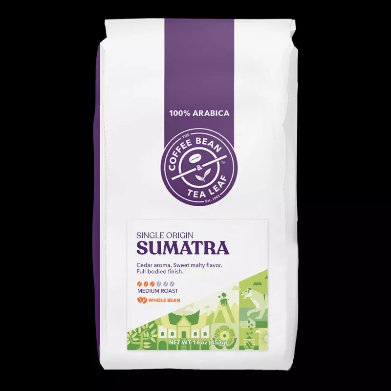 1 lb Sumatra Single Origin|1lb Bag Whole Bean