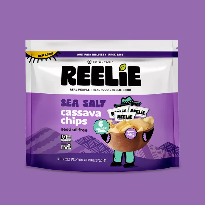 1 oz Cassava Chips: Sea Salt (Multipack 6 Units)
