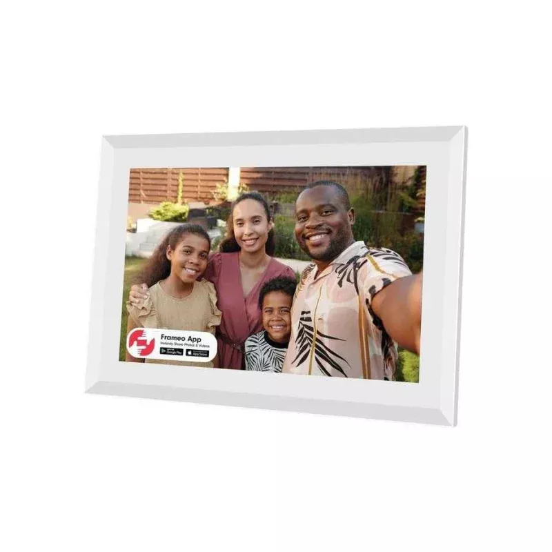 10.1 Wifi Photo Frame with Frameo in White LF576W