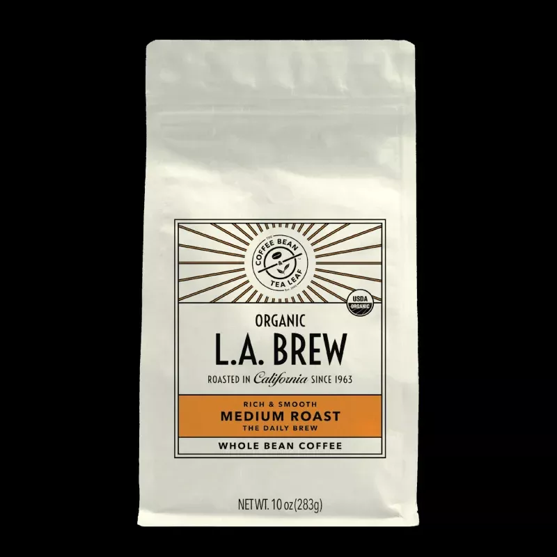 10 oz L.A. Brew Organic|10oz Bag Whole Bean