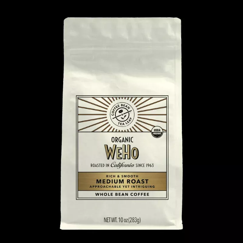 10 oz WeHo Organic|10oz Bag Whole Bean