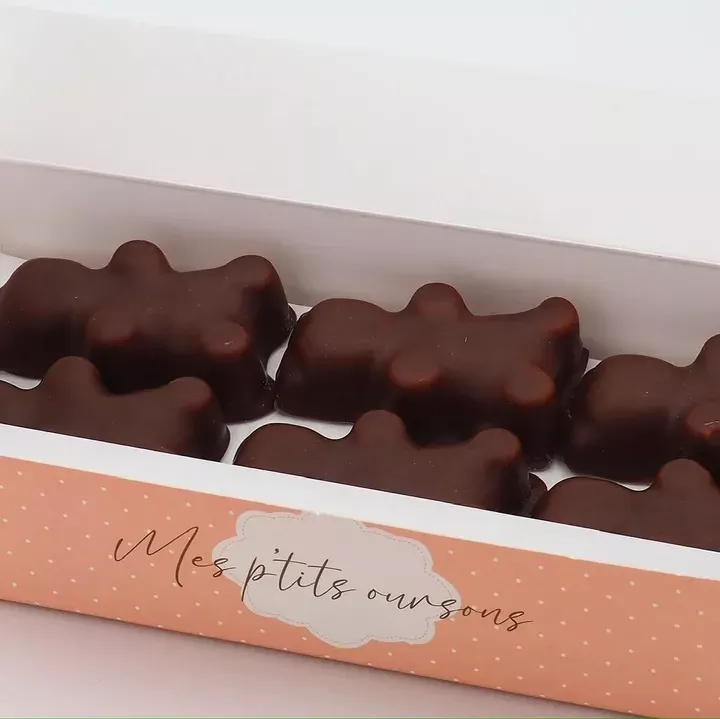 10-piece Dark Chocolate Teddy Bears