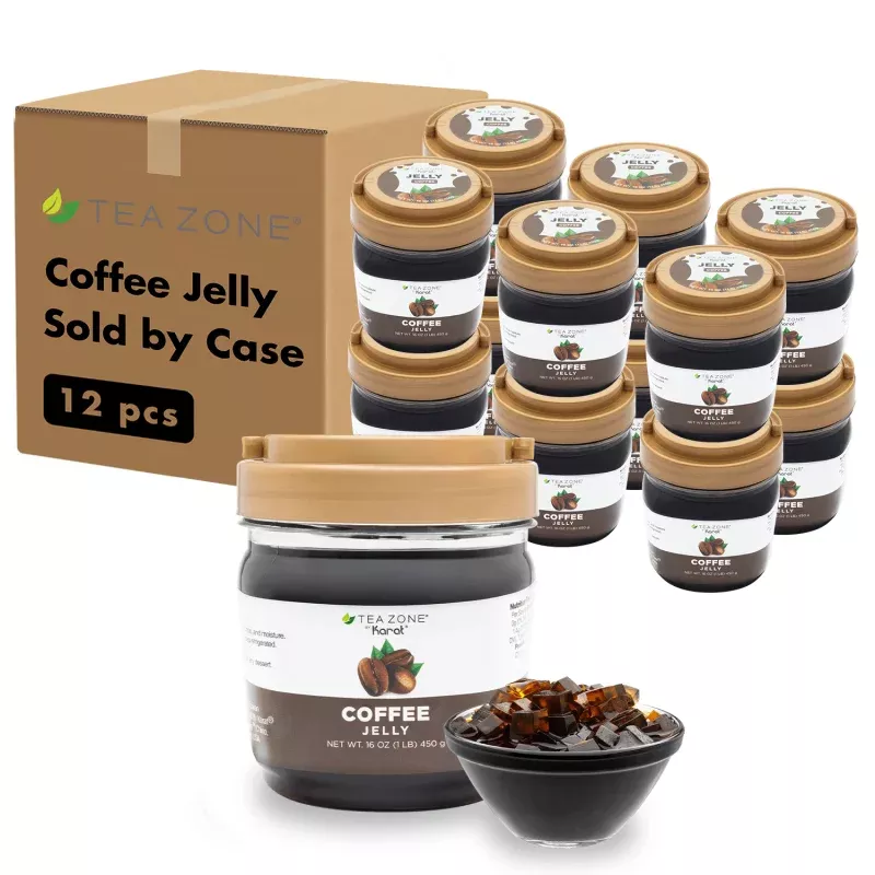 [12 Jars] Coffee Jelly (1 lb each)