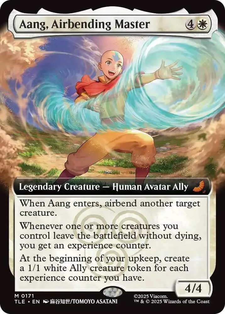 Aang, Airbending Master (Extended Art) - Avatar: The Last Airbender: Eternal-Legal - #0171