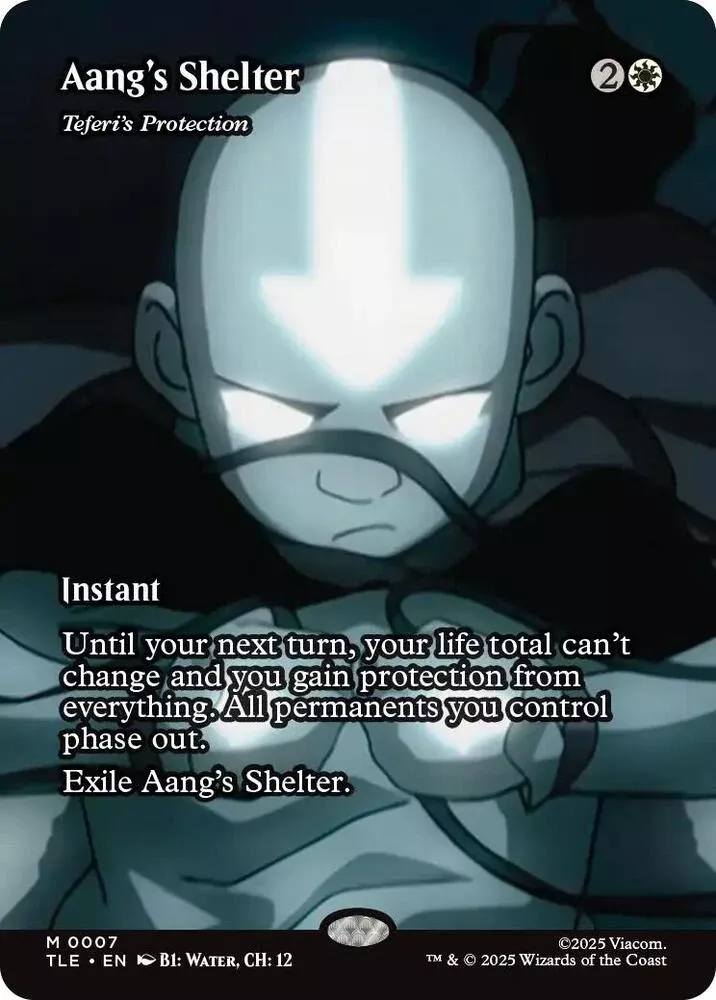 Aang's Shelter - Teferi's Protection (Borderless) - Avatar: The Last Airbender: Eternal-Legal - #0007