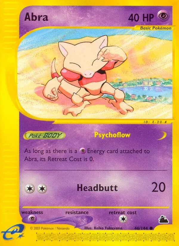 Abra (Common) - Skyridge - #46/144
