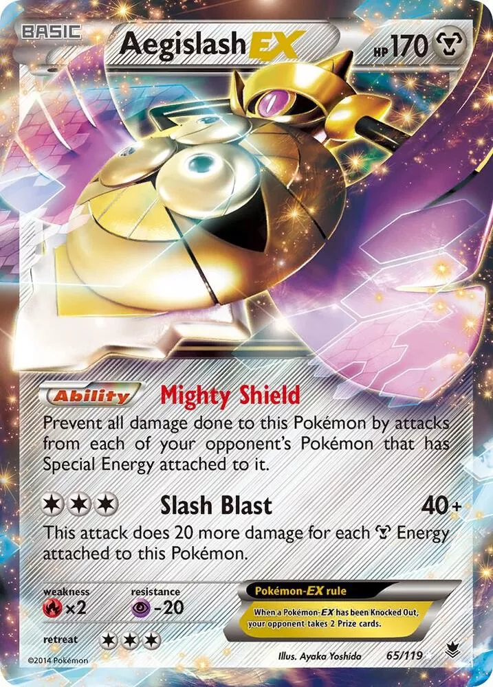 Aegislash EX (UR) - XY - Phantom Forces - #65/119