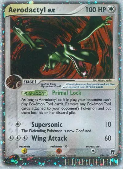 Aerodactyl ex (DMG)(Ultra) - Sandstorm #94/100
