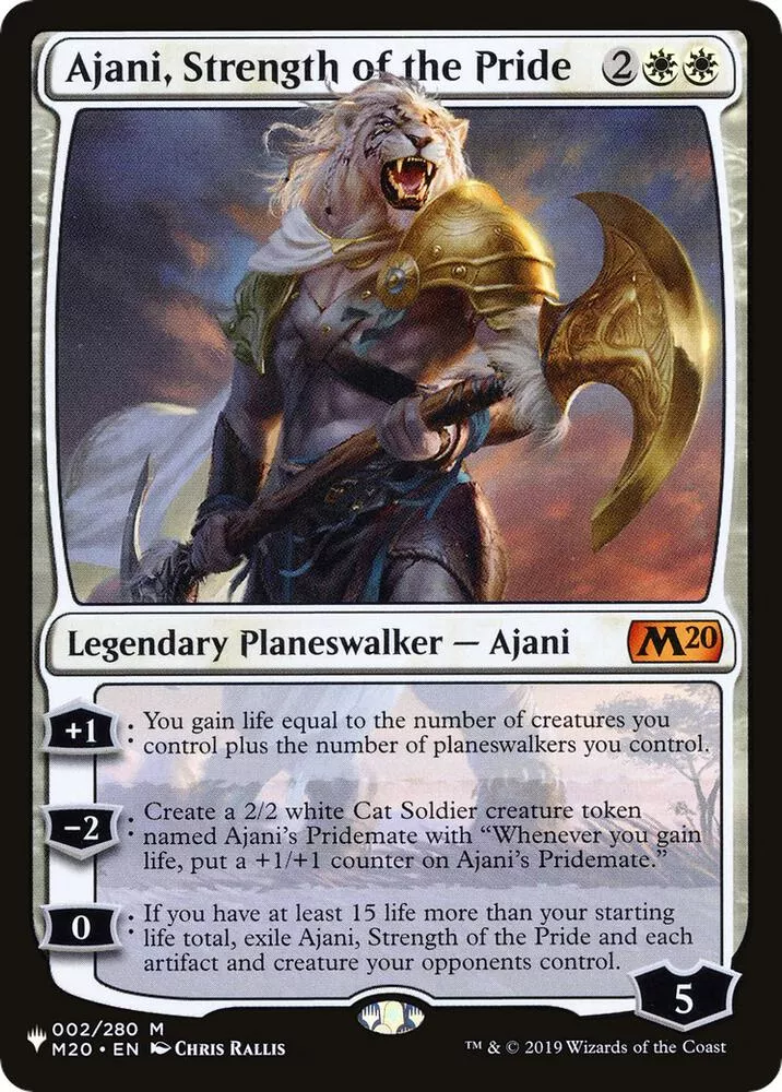 Ajani, Strength of the Pride - The List Reprints #002/280