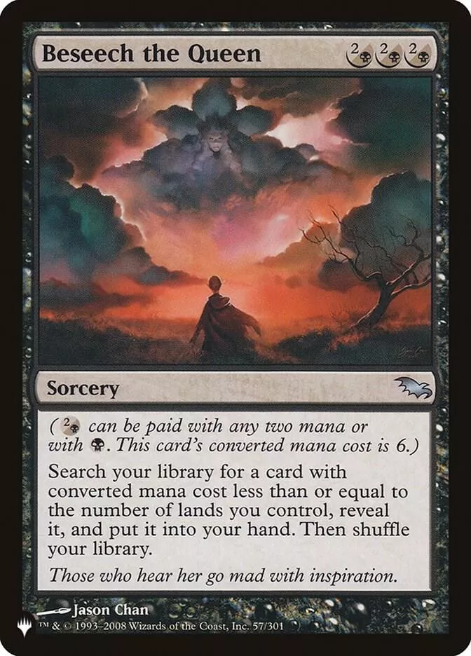 Beseech the Queen - The List Reprints #57/301