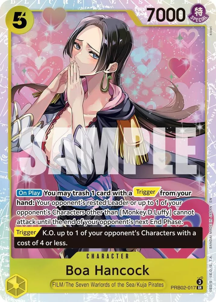 Boa Hancock - Premium Booster -The Best- Vol. 2 (PRB-02)
