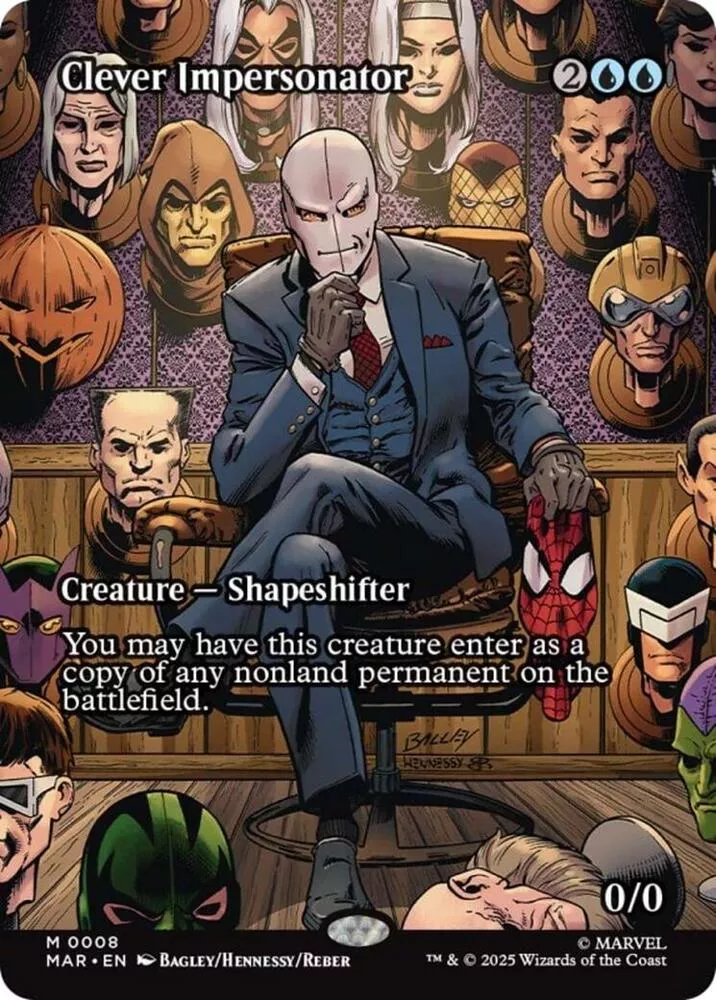Clever Impersonator (Borderless) - Marvel Universe Eternal-Legal - #0008