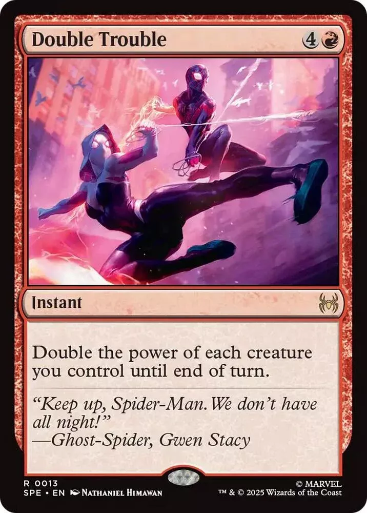 Double Trouble (Foil) - Marvel's Spider-Man: Eternal-Legal #0013