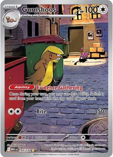 Gumshoos (IR) - 153/132 - Mega Evolution