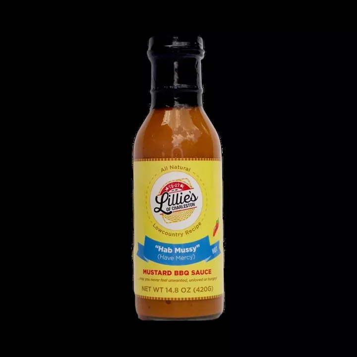 "Hab Mussy" Spicy Mustard BBQ Sauce, 12-14.8 oz