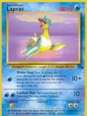 Lapras (Rare) (Unlimited) - 25/62 - Fossil