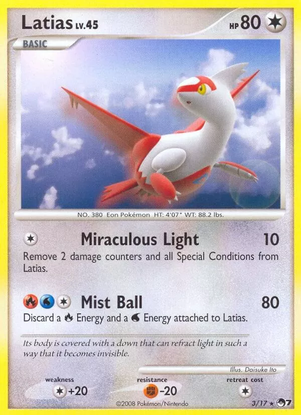 Latias (LP)- POP Series 7 - #3/17