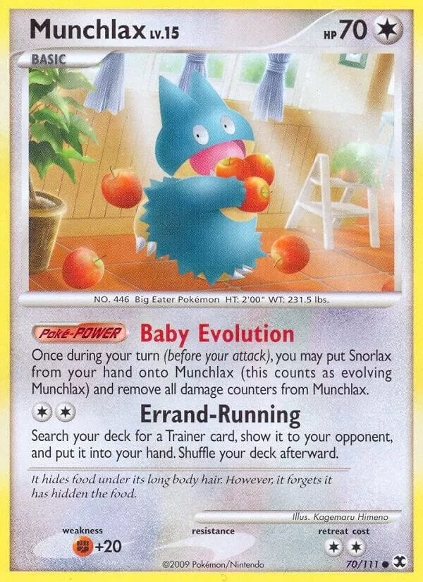Munchlax (Common)- 070/111 - Rising Rivals
