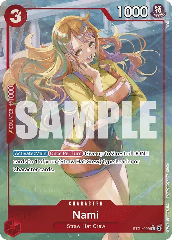 Nami (Parallel) - Starter Deck EX: Gear 5 ST21-009
