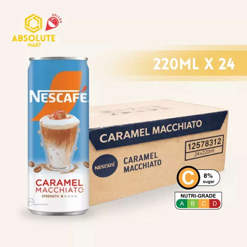 NESTLE Nescafe Caramel Macchiato 220ML X 24 (CAN)