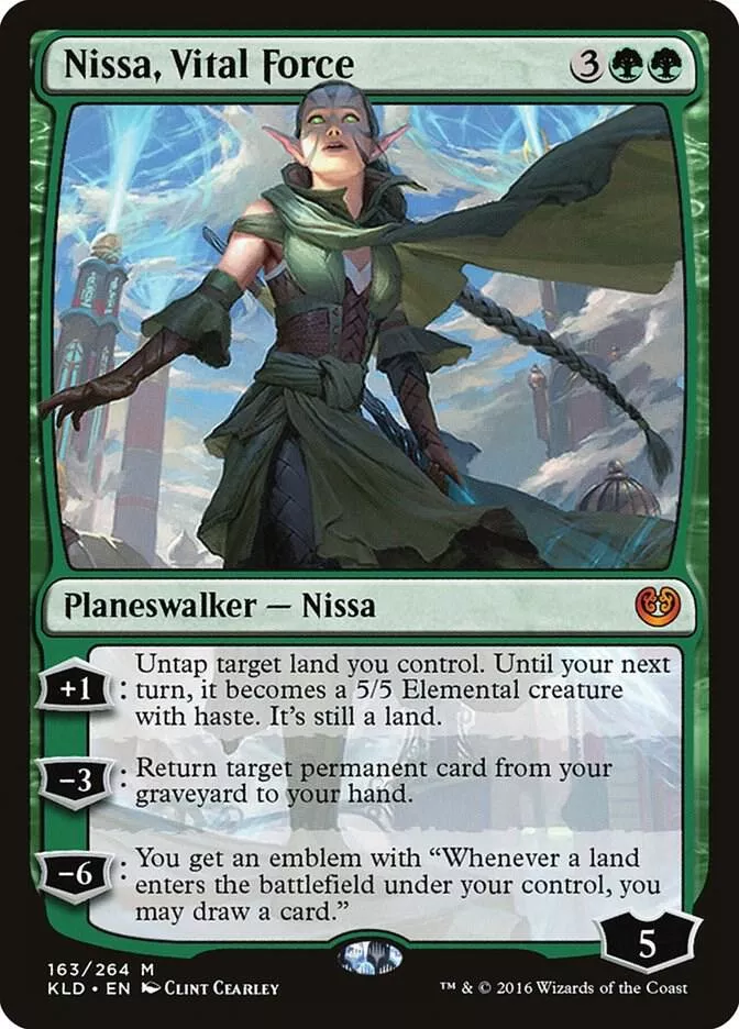 Nissa, Vital Force - Kaladesh - #163/264