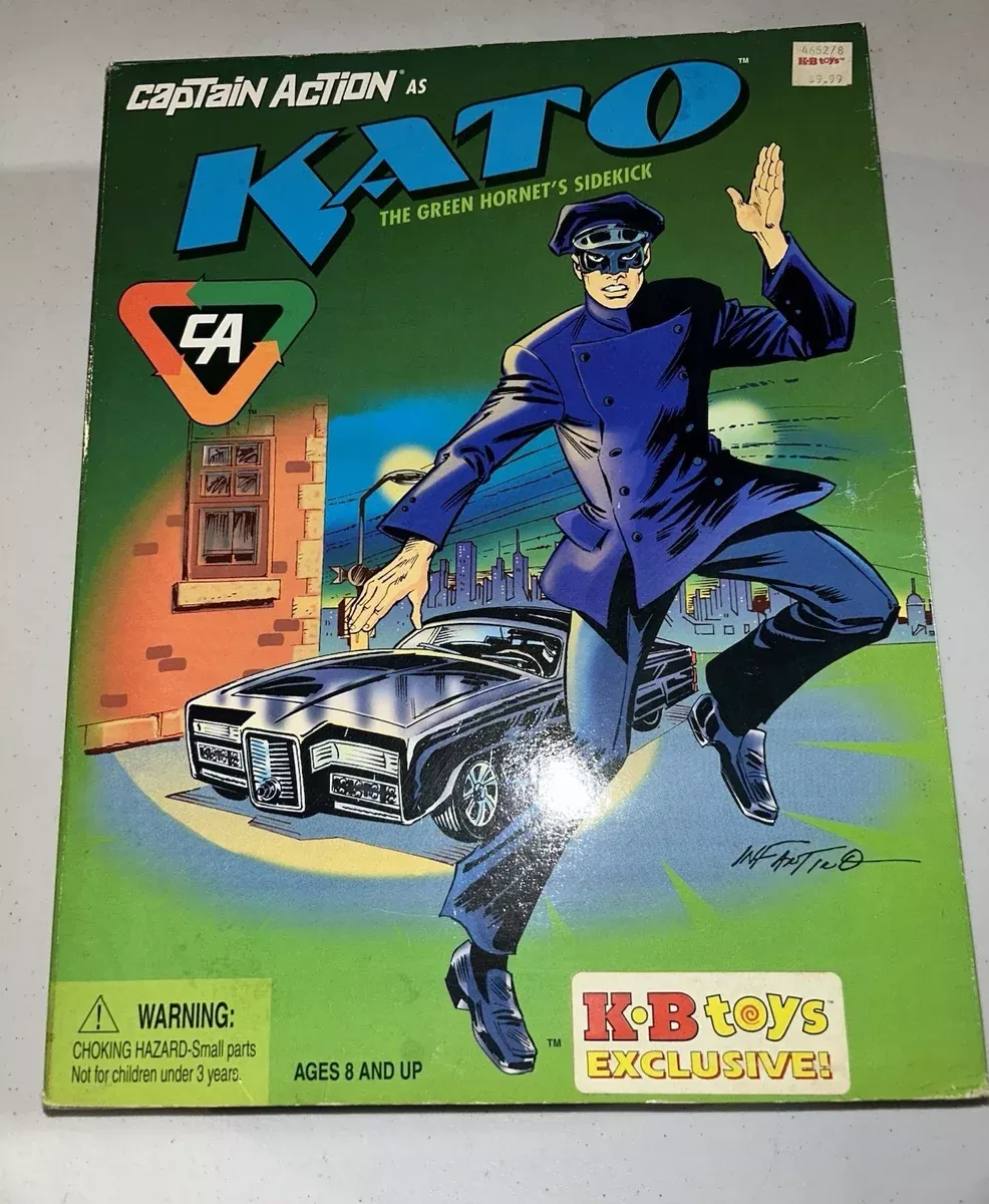 (Pre-Owned) Captain Action Kato The Green Hornet Sidekick Playing Mantis KB Toys Exclusive Figure