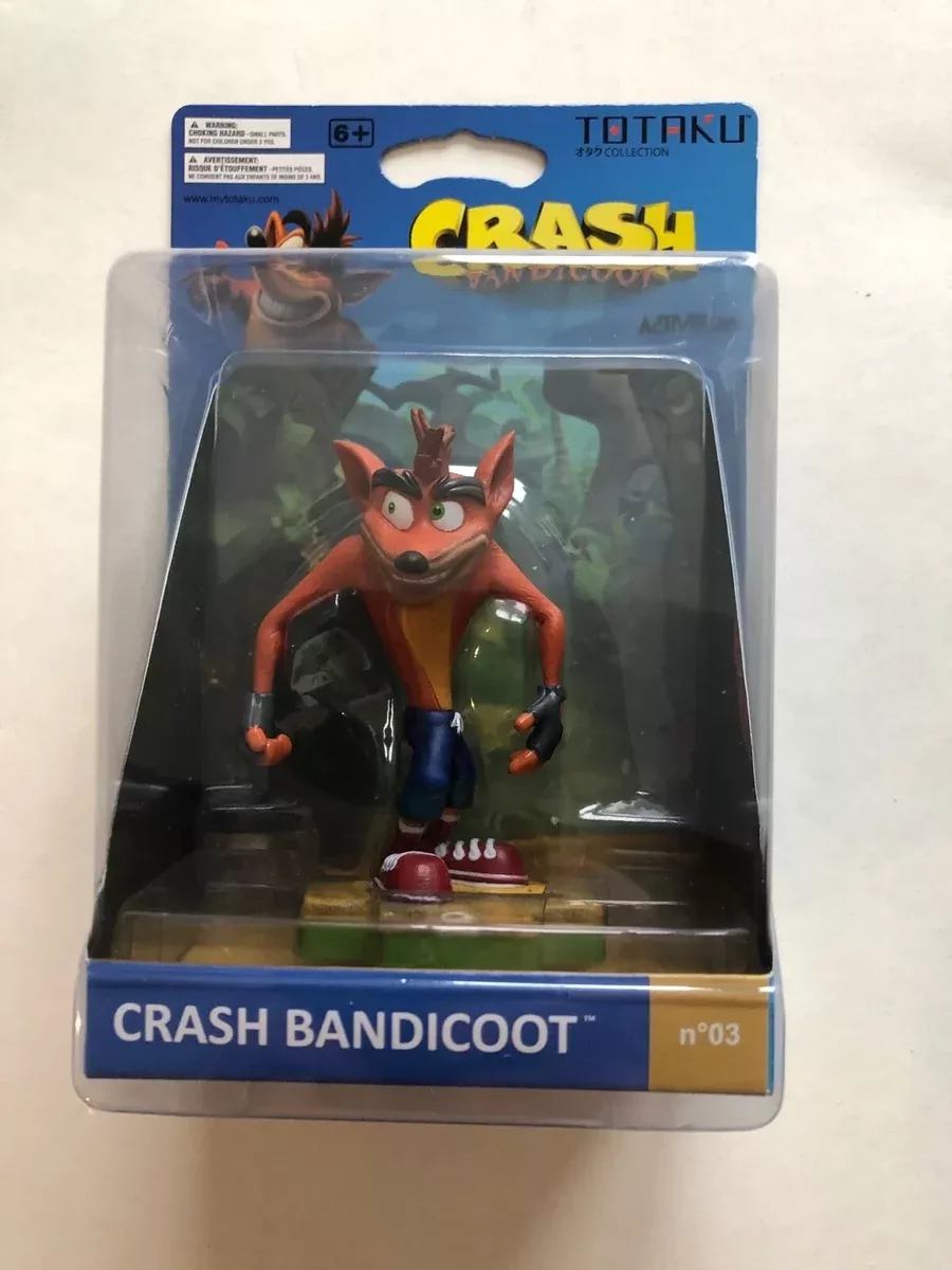 (Pre-Owned) Crash Bandicoot Totaku Figure Brand New Factory Sealed ThinkGeek OOP