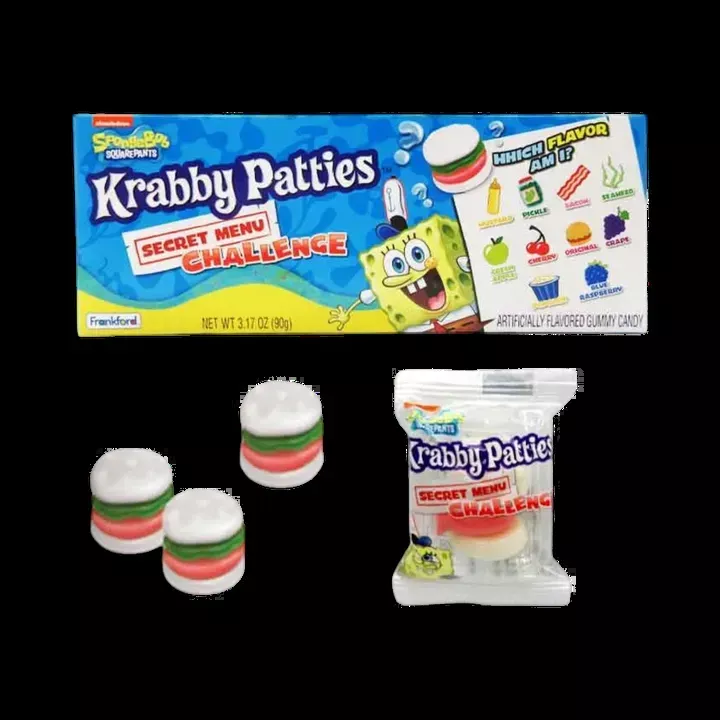 SpongeBob Krabby Patties Secret Menu Challenge 3.17oz - 9ct