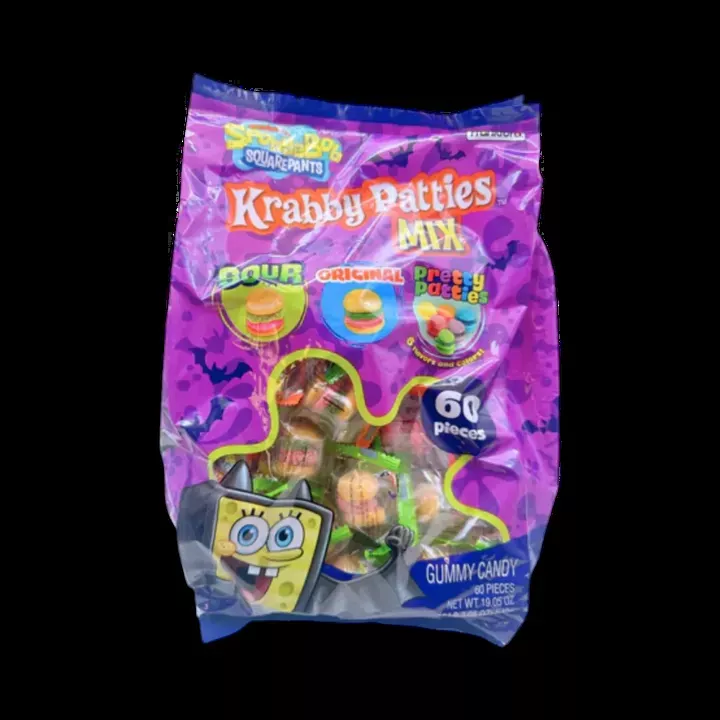 SpongeBob SquarePants Krabby Patties Mix 60pcs 19.05oz - 6ct