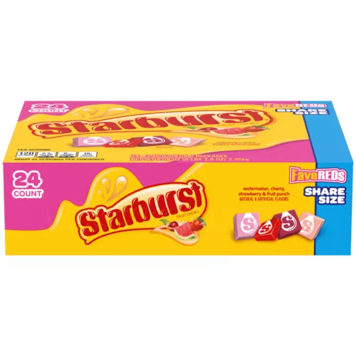 Starburst Fave Reds Share Size 3.45oz - 24ct