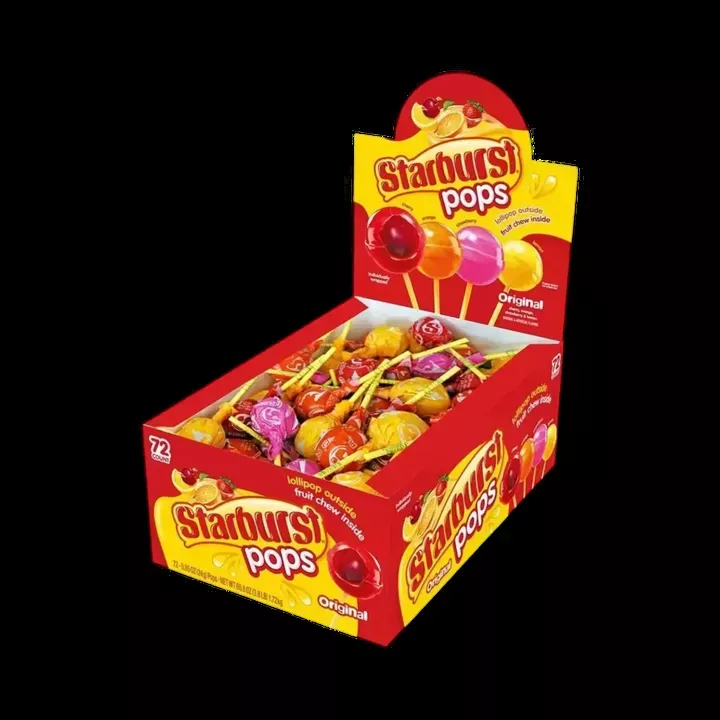 Starburst Pops .85oz - 72ct