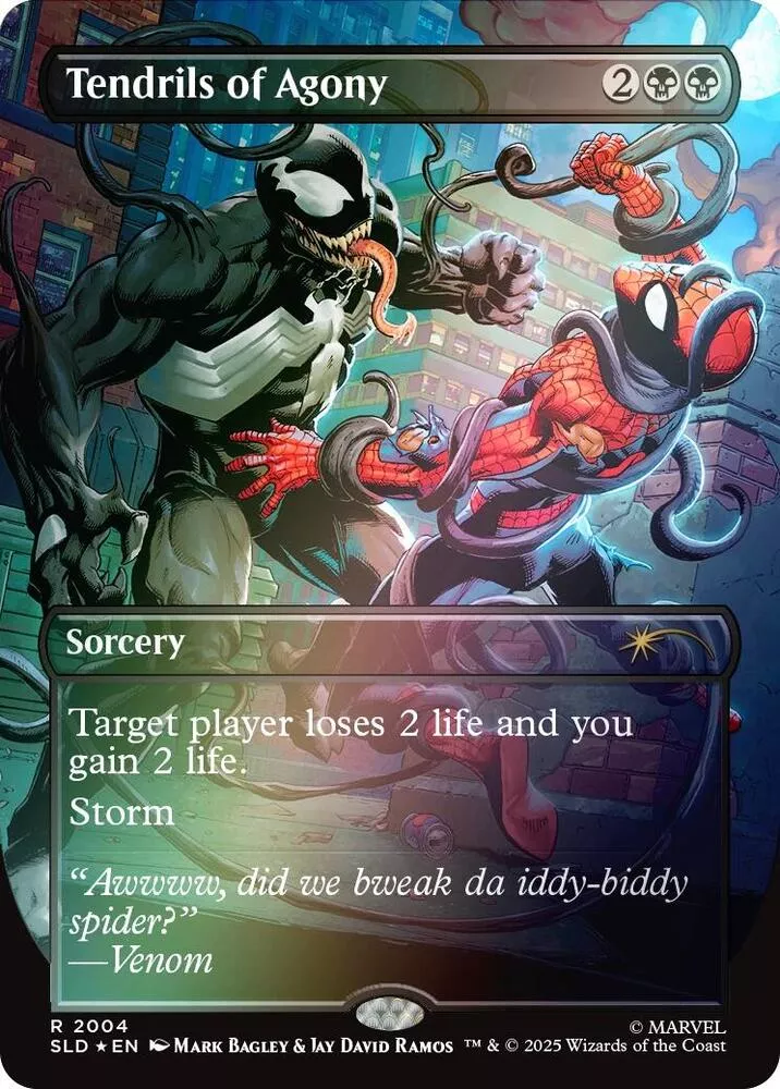 Tendrils of Agony (Foil) (2004) (Rainbow Foil) - Secret Lair Drop Series - #2004