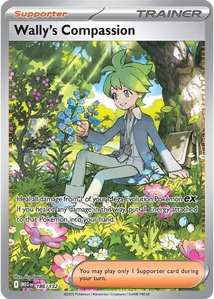 Wally's Compassion (SIR) - 186/132 - Mega Evolution
