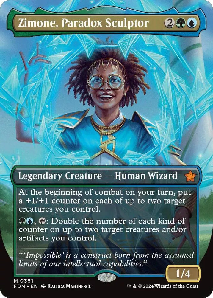 Zimone, Paradox Sculptor (Borderless) - Foundations - #0351