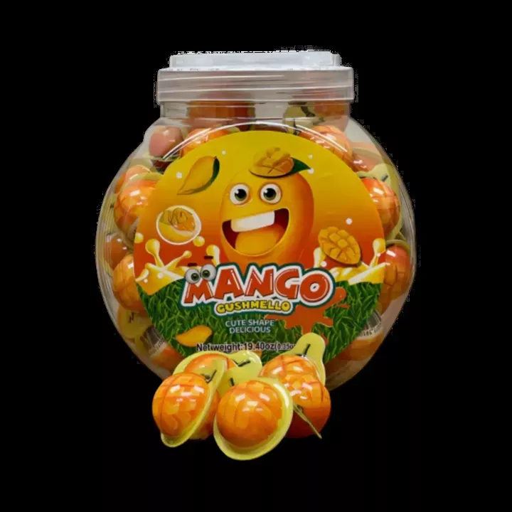 Zoomi Mango Gushmello Gummy Candy Jar 0.35oz - 55ct