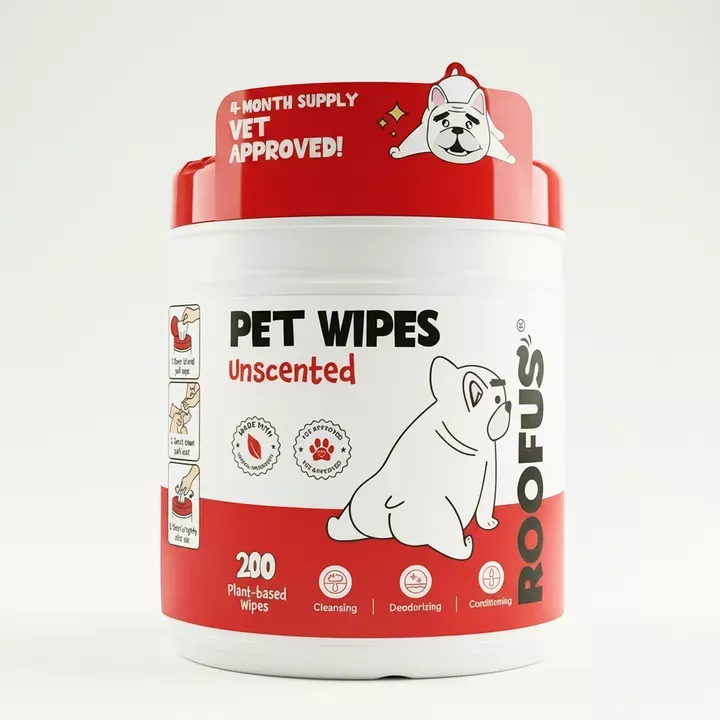 Zoomie Wipes | Fragrance Free | 200ct