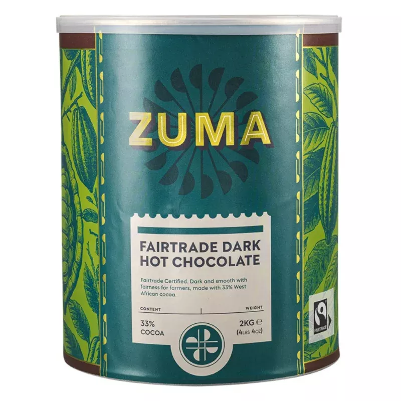 Zuma Fairtrade Dark Hot Chocolate (2Kg)