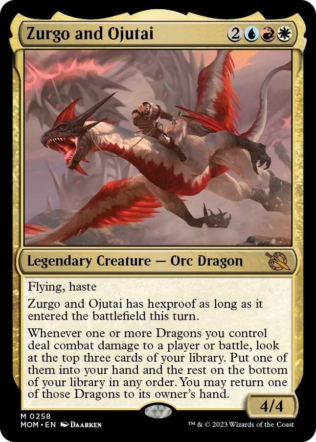 Zurgo and Ojutai (Foil) - March of the Machine - #0258
